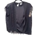 Jason Wu GREY  Silk Sleeveless Blouse Lace Trim NWOT Sz 4‎ Photo 0