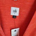 CAbi , New Weekend Sunset Orange Sleeveless Jersey Tank Midi Dress Size Medium Photo 8