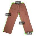 Edge BBJ Los Angeles Rust Colored Wide Legged Cargo Pants With Raw  Size 9/29 Photo 4