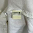 Sim & Sam  Cropped Button Up Blouse Womens XL White Rayon Minimalist Neutral Boho Photo 12