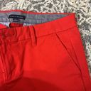 Tommy Hilfiger Chinos, Coral red, Cotton with a stretch. Belt loops. Size 2 Photo 8