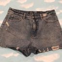 RVCA  transit high rise wide leg NWT denim shorts Photo 1