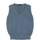 Brandy Melville Sweater Vest Light Blue Photo 0