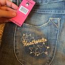 Bermuda NWT Deadstock Vintage Y2K Heatherette embellished denim  shorts Photo 1