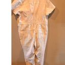 Good American  CREAM WOMENS DENIMN JUMPSUIT Photo 1