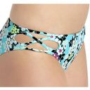 California Waves  Womens Floral Strappy Swim Bottom ONLY NWT Photo 1