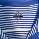 EP Pro  Golf Polo Shirt Blue White Stripes Photo 7