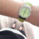 Chico's Chico’s Chartreuse Band Rhinestone Watch Photo 0