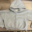 Aritzia cozy fleece boyfriend boxy zip Photo 0