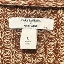 Nine West Cara Santana X  
Cropped Marled Cardigan brown
boho size large Photo 7