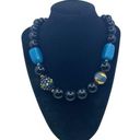 Coldwater Creek Vintage  Blue Jade Necklace Photo 0