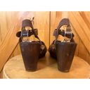 ALDO  wedges EUR 39 US 8.5 Brown Leather Photo 3