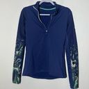 Nike  Pro Hyperwarm Half Zip Training Top Pullover Periwinkle Blue Women's M Photo 0