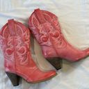 sbicca Of California Women's NWT Cowgirl Boots 10 Heeled Pink Photo 2