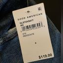 Good American NWT  Good Legs Straight Jeans Blue Indigo478 Color High Rise Size 6 Photo 6