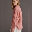 Pilcro x Anthropologie Pink Tavi Button Down Blouse Photo 1