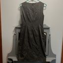 Calvin Klein  belted olive tone dress beautiful condition size 4‎ Photo 3