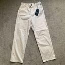 Stradivarius NWT  cream relaxed chino size4 Photo 0