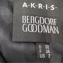 Akris  Bergdorf Goodman Black Leather Trim Moto jacket Photo 4