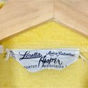 Harper Vintage Loretta  Terry Cloth Long Sleeve Button Down Top Size S/M Photo 2