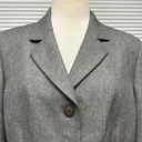 Jones Wear  NWT Slate Gray Herringbone Suit Jacket Blazer Size 16 Photo 1