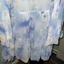 Young Fabulous and Broke  Rosa Mini Dress Tie Dye Sheer Size Small Photo 5