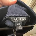 Ralph Lauren Lauren  Black Label navy and green joggers. Size: Large Photo 5