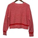 Sweaty Betty  Sunday Marl Knitted Sweater Red Women’s Size XS Organic Cotton Photo 2