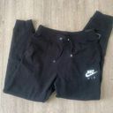 Nike NWT  Air Black Jogger Sweatpant Size Medium Photo 0