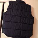 JC Penny  quilted vest blue color size large Photo 4