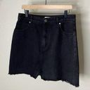 Cotton On  Denim Black Mini Skirt Photo 1