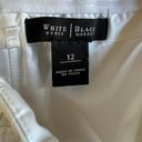 White House | Black Market WHBM Little Tulip Strapless Fit & Flare Dress White Size 12 Photo 4