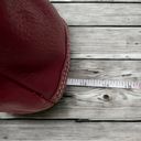 Stone Mountain Red Pebbled‎ Leather Shoulder Purse Photo 2