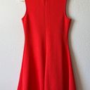 Soprano orange red fit and flare sleeveless summer dress Photo 2