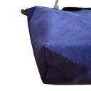 Longchamp  Le Pliage Nylon Tote Large Bag - Plum Purple Photo 8