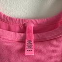 SKIMS Cotton Rib Onesie M Sugar Pink Photo 2