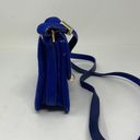 Jason Wu  Diane Genuine Calf Hair Fur Dyed Blue Crossbody Shoulder Mini Purse Bag Photo 1