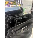 Madden Girl  Women's Black Jitter Heeled Lace-up Combat Boots Sz 7.5 Photo 7