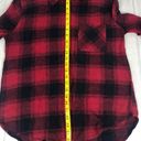 Full Tilt Women’s  for Tillys red and black Buffalo plaid cotton flannel size XL Photo 4