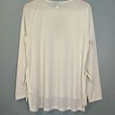 Sweaty Betty NWT  Tie Side Yoga Long Sleeve Top Lily White Photo 7