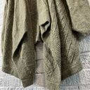 Lou & grey  Small Green Knit Olive Green Oversized Flowy Cardigan Photo 1