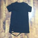 Divided HEAVILY DISTRESSED BLACK BASIC TUNIC TEE Photo 4