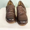 Ariat  Women's Brown Leather Slip On Ashbourne Clog Shoes Size 11B Photo 10