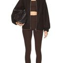 Varley  Reno Reversible Quilt Jacket in Coffee Bean Small New Womens Teddy Coat Photo 0