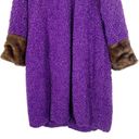 Eloquii  Bouncle Sherpa Teddy Coat Size 18/20 NWT Purple Photo 8