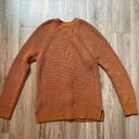 Rachel Roy Burnt Orange Heavy Knit Long Line Cardigan Size S LIKE NEW Photo 5