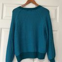 Umgee  NWT Puff Sleeve Boat Neck Sweater Photo 4