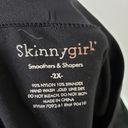 Skinny Girl  Smoothers and Shapers Shorts Briefs Womens 2X Black Tummy Control Photo 2