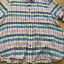 Lou & grey NWOT  plaid button down shirt sizeS Photo 2