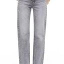 Pistola New  Cassie Super High Rise Straight Leg Button Fly Gray Jean Size 32 Photo 0